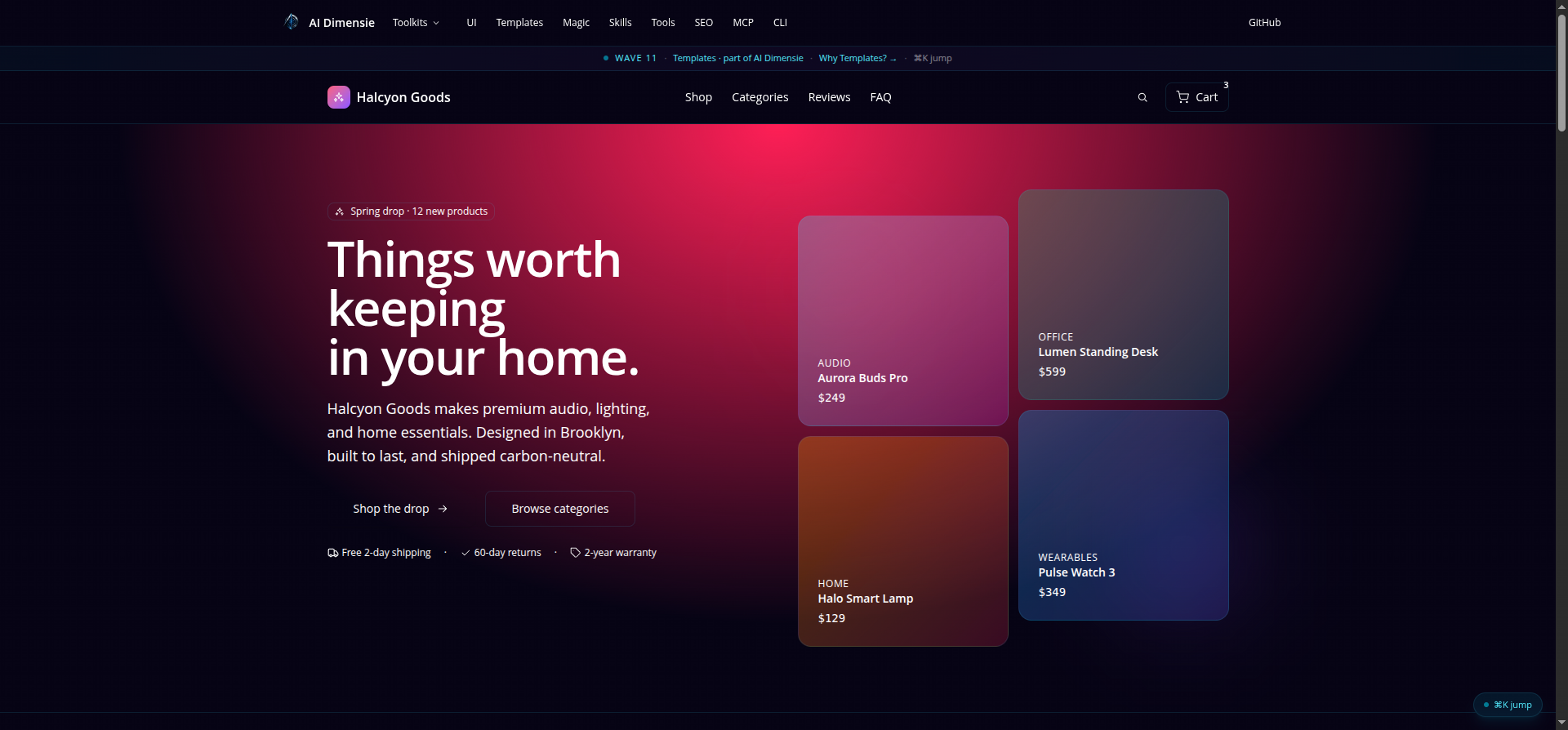 Ecommerce product