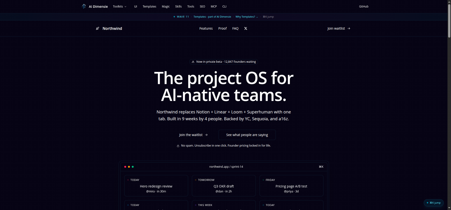 Startup launch (YC-style)